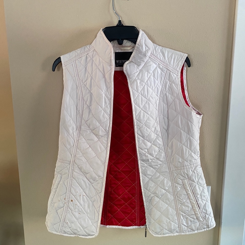 Thin white vest